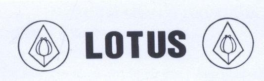 Mẫu nhãn hiệu LOTUS