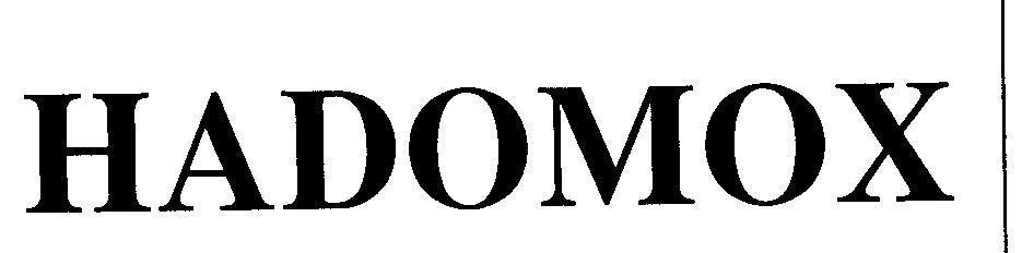 Mẫu nhãn hiệu HADOMOX