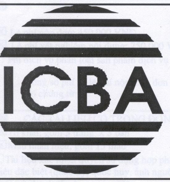 Mẫu nhãn hiệu ICBA