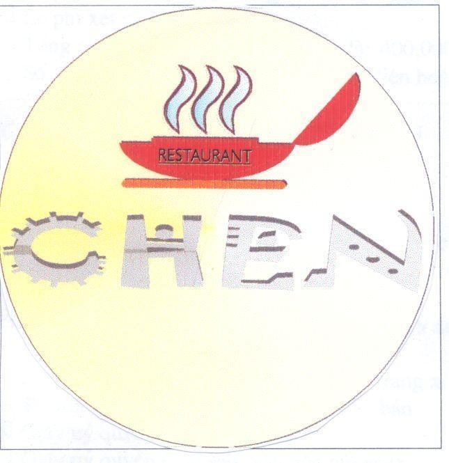 Mẫu nhãn hiệu CHEN RESTAURANT