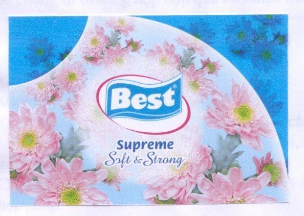 Mẫu nhãn hiệu BEST SUPREME SOFT & STRONG