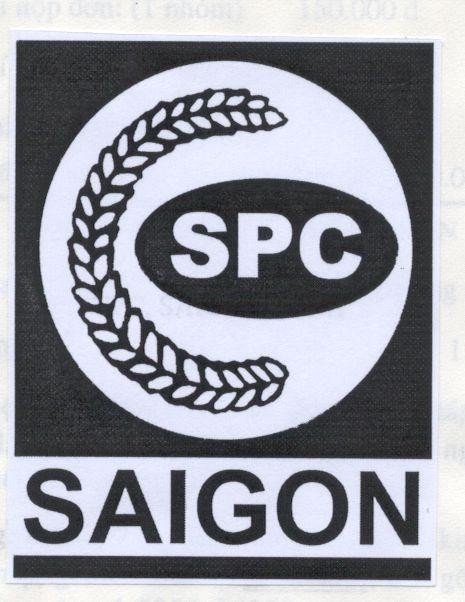 Mẫu nhãn hiệu SPC SAIGON