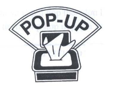 Mẫu nhãn hiệu POP-UP