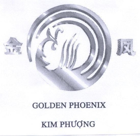 Mẫu nhãn hiệu GOLDEN PHOENIX KIM PHƯợNG FIN FENG