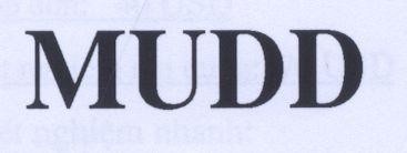Mẫu nhãn hiệu MUDD
