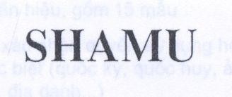 Mẫu nhãn hiệu SHAMU