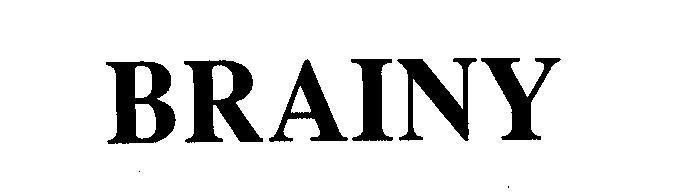 Mẫu nhãn hiệu BRAINY