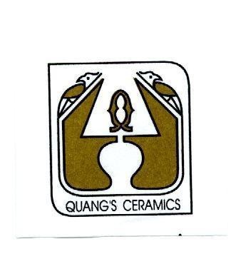 Mẫu nhãn hiệu QUANG & ARTEX HANOI VIETNAM QUANGS CERAMICS