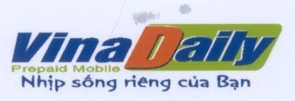 Mẫu nhãn hiệu VINADAILY PREPAID MOBILE Nhịp sống riêng của bạn