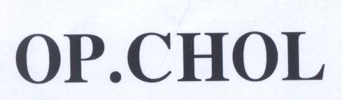 Mẫu nhãn hiệu OP.CHOL