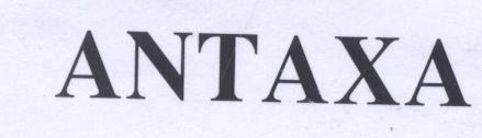 Mẫu nhãn hiệu ANTAXA