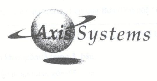 Mẫu nhãn hiệu AXIS SYSTEMS