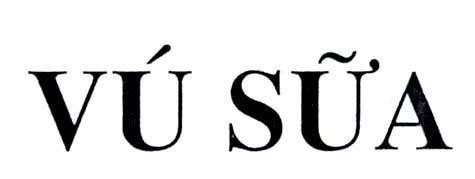 Mẫu nhãn hiệu Vú SữA