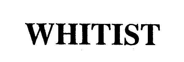 Mẫu nhãn hiệu WHITIST