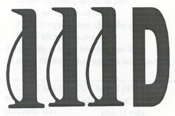Mẫu nhãn hiệu 111 D