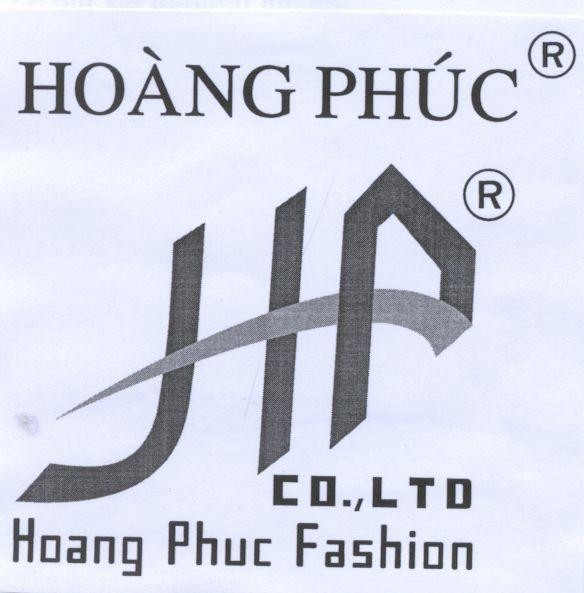 Mẫu nhãn hiệu Hoàng Phúc HP CO., LTD HOANG PHUC FASHION
