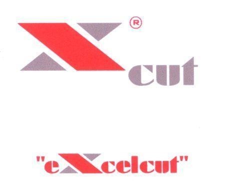 Mẫu nhãn hiệu XCUT EXCELCUT