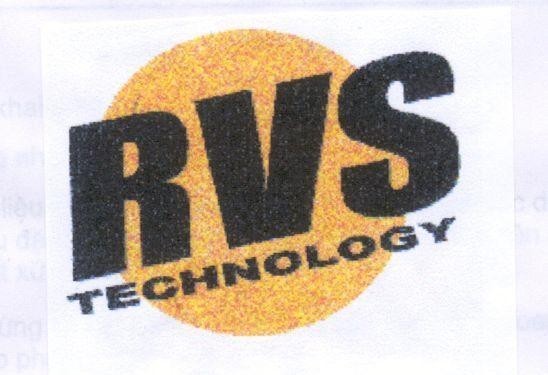 Mẫu nhãn hiệu RVS TECHNOLOGY