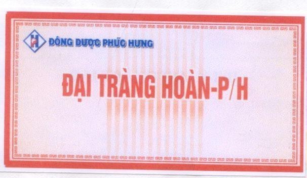 Mẫu nhãn hiệu ĐạI TRàNG HOàN-P/H PH ĐÔNG DƯợC PHúC HƯNG