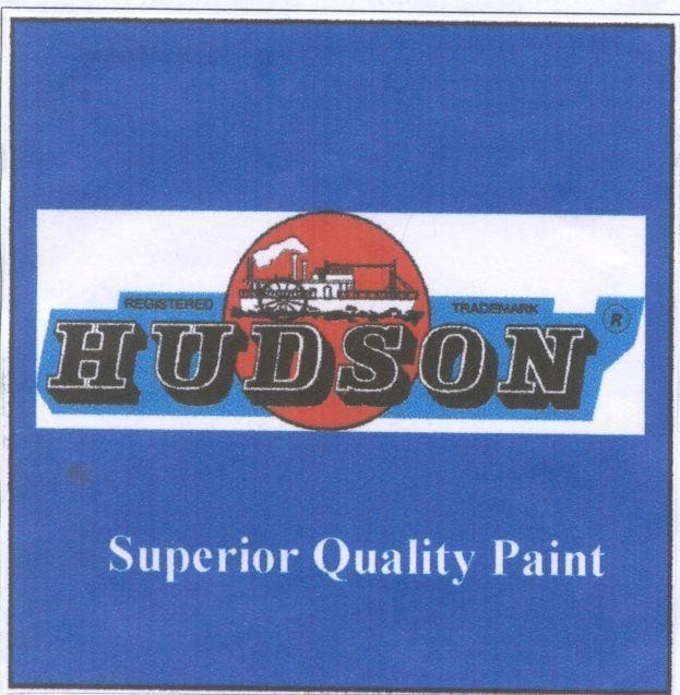 Mẫu nhãn hiệu HUDSON SUPERIOR QUALITY PAINT
