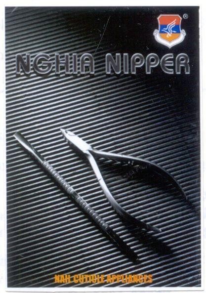 Mẫu nhãn hiệu NGHIA NIPPER NAIL CUTIOLE APPLIANCES