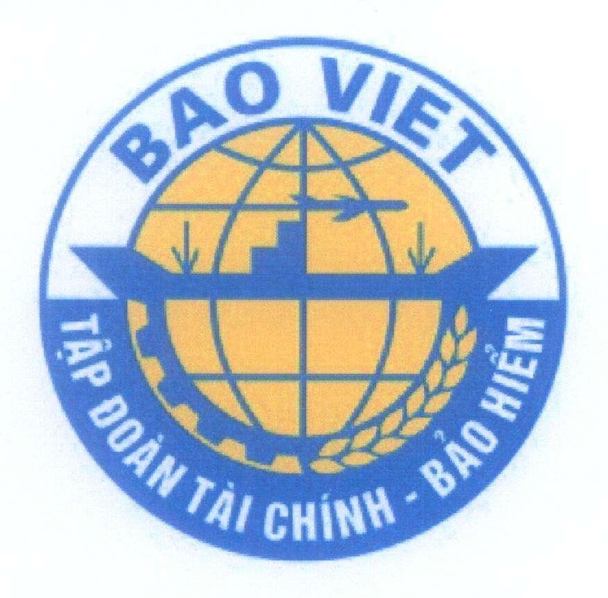 Mẫu nhãn hiệu BAO VIET TAP DOAN TAI CHINH - BAO HIEM TONG CONG TY VIET NAM