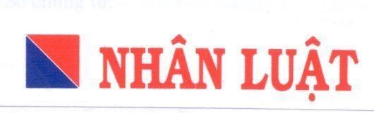 Mẫu nhãn hiệu Nhân Luật