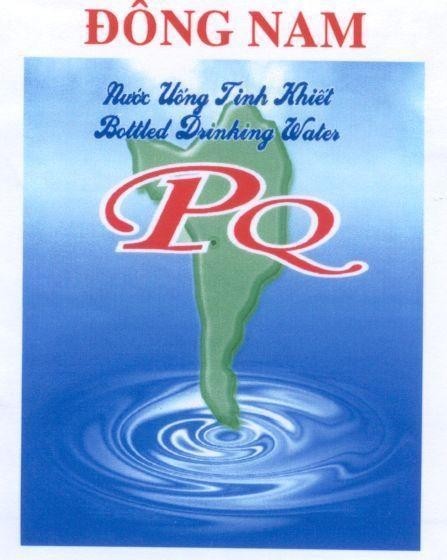 Mẫu nhãn hiệu Đông Nam Nước Uống Tinh Khiết BOTTLED DRINKING WATER PQ