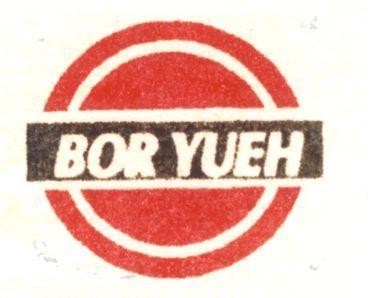 Mẫu nhãn hiệu BOR YUEH