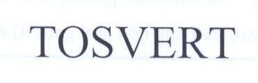 Mẫu nhãn hiệu TOSVERT