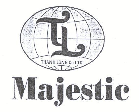 Mẫu nhãn hiệu TL THANH LONG CO.,LTD MAJESTIC