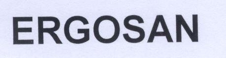 Mẫu nhãn hiệu ERGOSAN