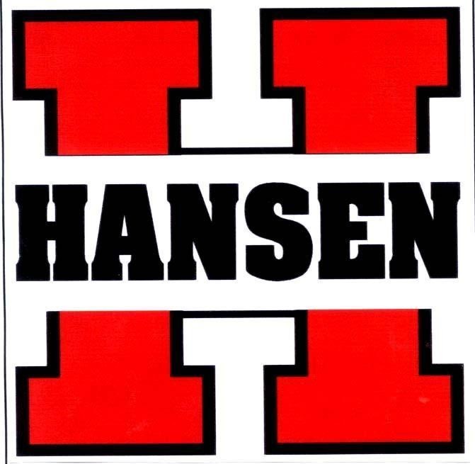 Mẫu nhãn hiệu H HANSEN