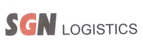 Mẫu nhãn hiệu SGN LOGISTICS
