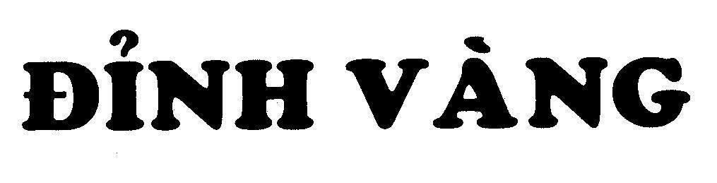 Mẫu nhãn hiệu ĐỉNH VàNG