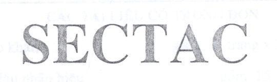 Mẫu nhãn hiệu SECTAC