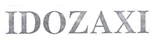 Mẫu nhãn hiệu IDOZAXI