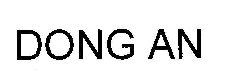 Mẫu nhãn hiệu DONG AN