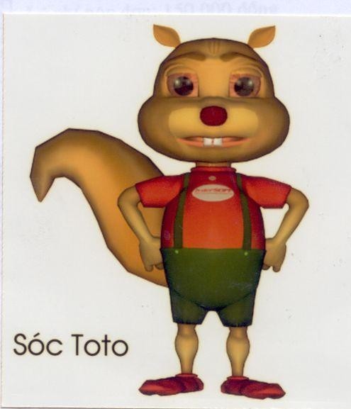 Mẫu nhãn hiệu Sóc ToTo