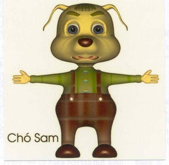 Mẫu nhãn hiệu Chó sam