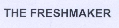 Mẫu nhãn hiệu THE FRESHMAKER