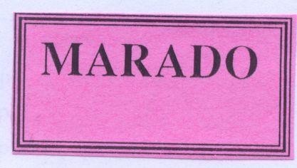 Mẫu nhãn hiệu MARADO