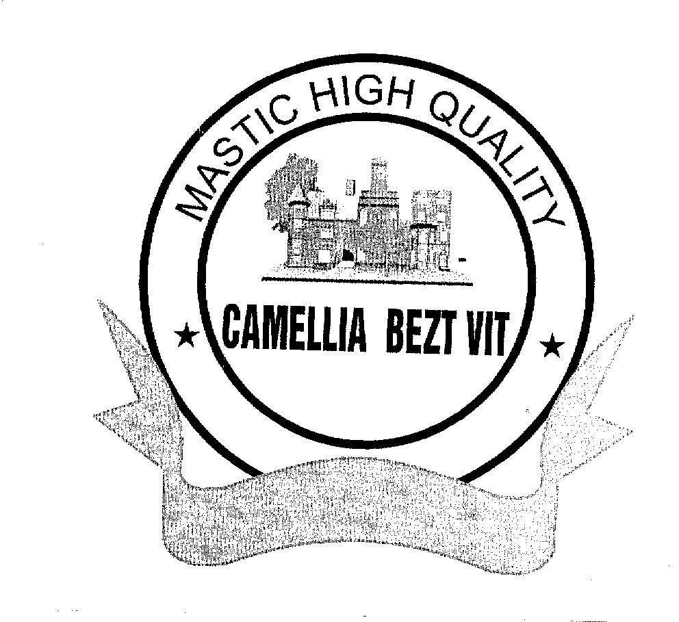 Mẫu nhãn hiệu CAMELLIA BEZT VIT MASTIC HIGH QUALITY TECHNOLOGY OF GERMANY