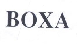 Mẫu nhãn hiệu BOXA