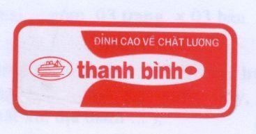 Mẫu nhãn hiệu Đỉnh Cao Về Chất Lượng THANH BìNH