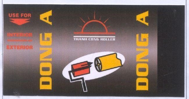 Mẫu nhãn hiệu DONG A THANH CONG ROLLER INTERIOR EXTERIOR USE FOR