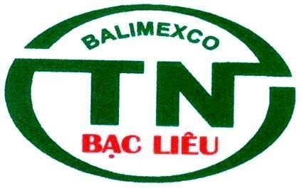 Mẫu nhãn hiệu BALIMEXCO Bạc Liêu TN
