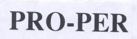 Mẫu nhãn hiệu PRO-PER
