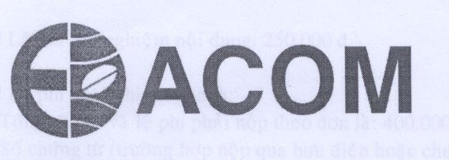 Mẫu nhãn hiệu ACOM