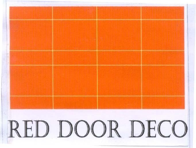 Mẫu nhãn hiệu RED DOOR DECO